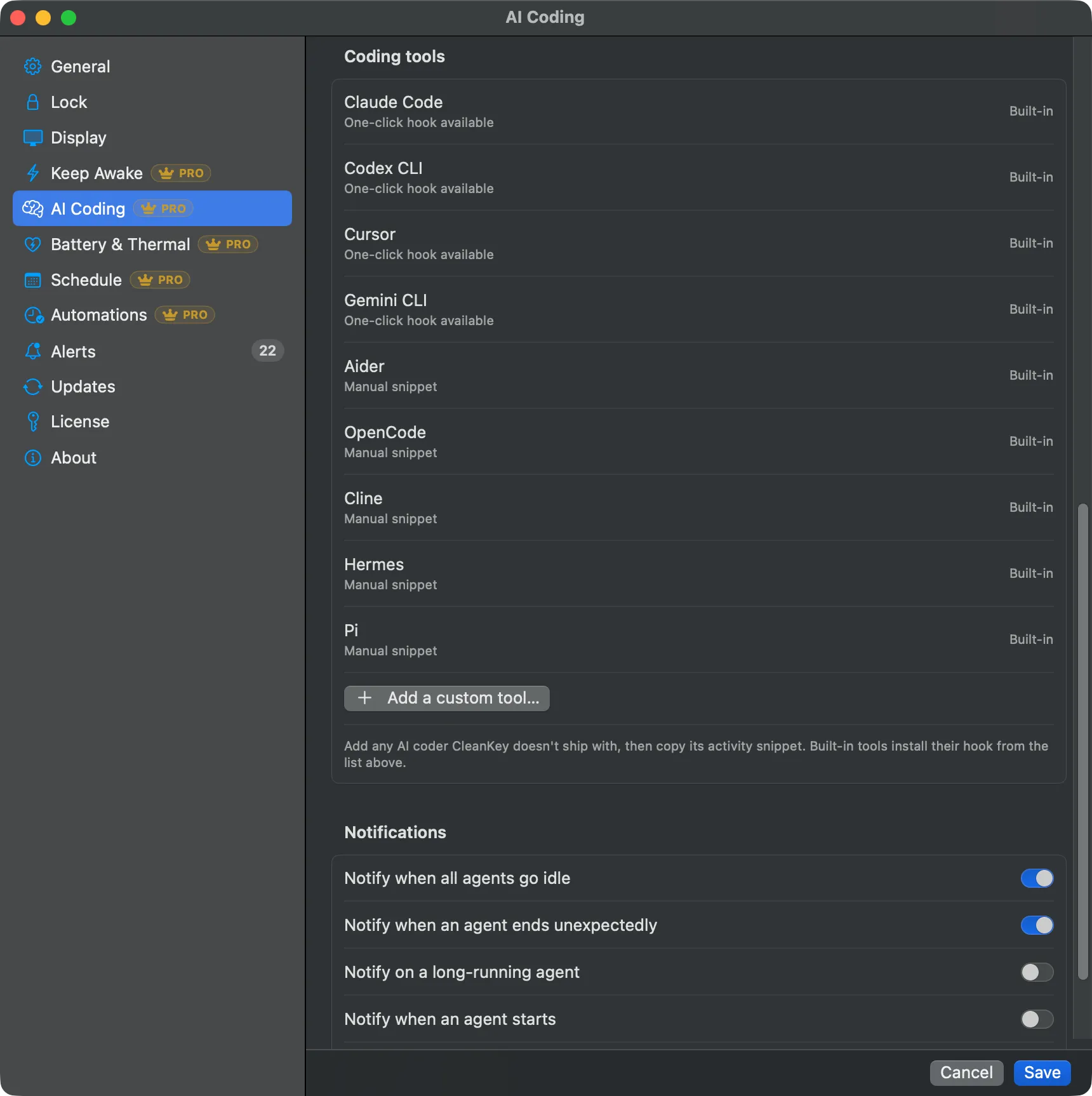 AI coding mode